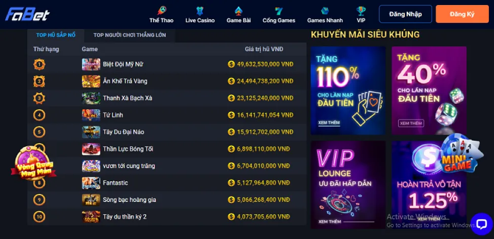 Tổng quan các loại khuyến mãi v6bet